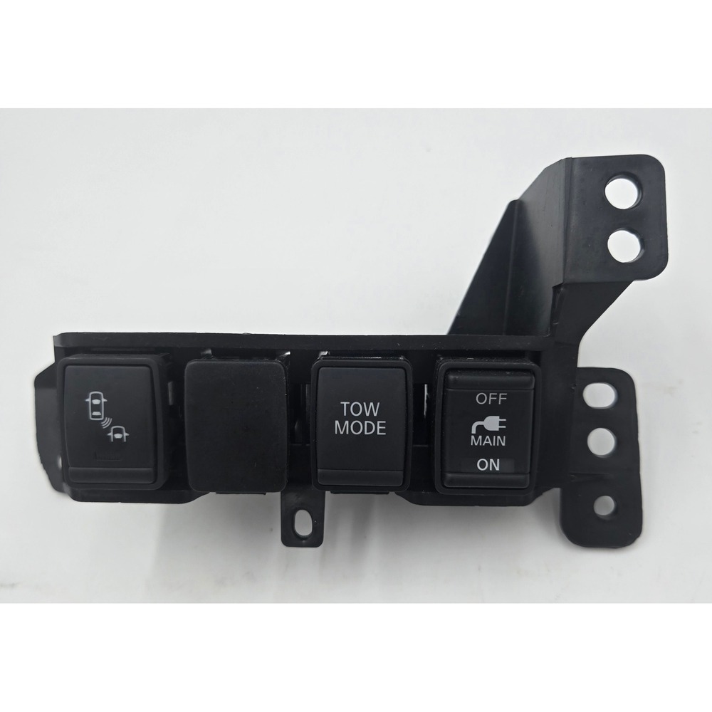 14-19 Nissan Pathfinder Dash Switch Panel Tow Mode Blind Spot Power Inverter OEM